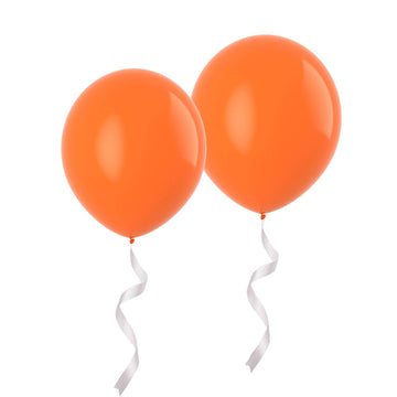 Oupking 18 Inch Orange Balloons Big Round Latex Balloon Giant Thick Balloons For Party Decorations Pack Of 25