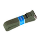 6ft Olive YOGA STRAPS100% cotton with sturdy metal D-ring
