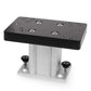 Cannon 1904030 4-Inch Aluminum Fixed Base Pedestal Mount,Silver