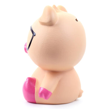 Winsterch Pig Piggy Bank for Boys and Girl Ceramic Pig Bank Money Box Toy Coin Bank Birthday Gifts for Kids