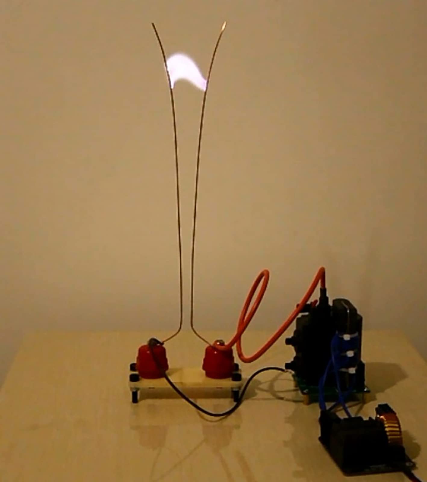 Mini DC Induction Jacobs Ladder High-Pressure arc Cool DIY Student Experimental kit Tesla Coil Physical Experiment Geek Toy