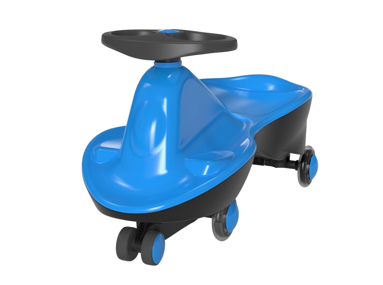 Joybay Sports Collection Premium Led-Wheel Swing Car Ride On Toy (Ocean Blue, Come Fully Assembled)