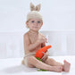 Obeeii Baby Bunny Outfit Easter Photography Prop Crochet Knit Hat Diaper Carrot Set For Boy Girl #Hat+Pant+Carrot 01 One Size