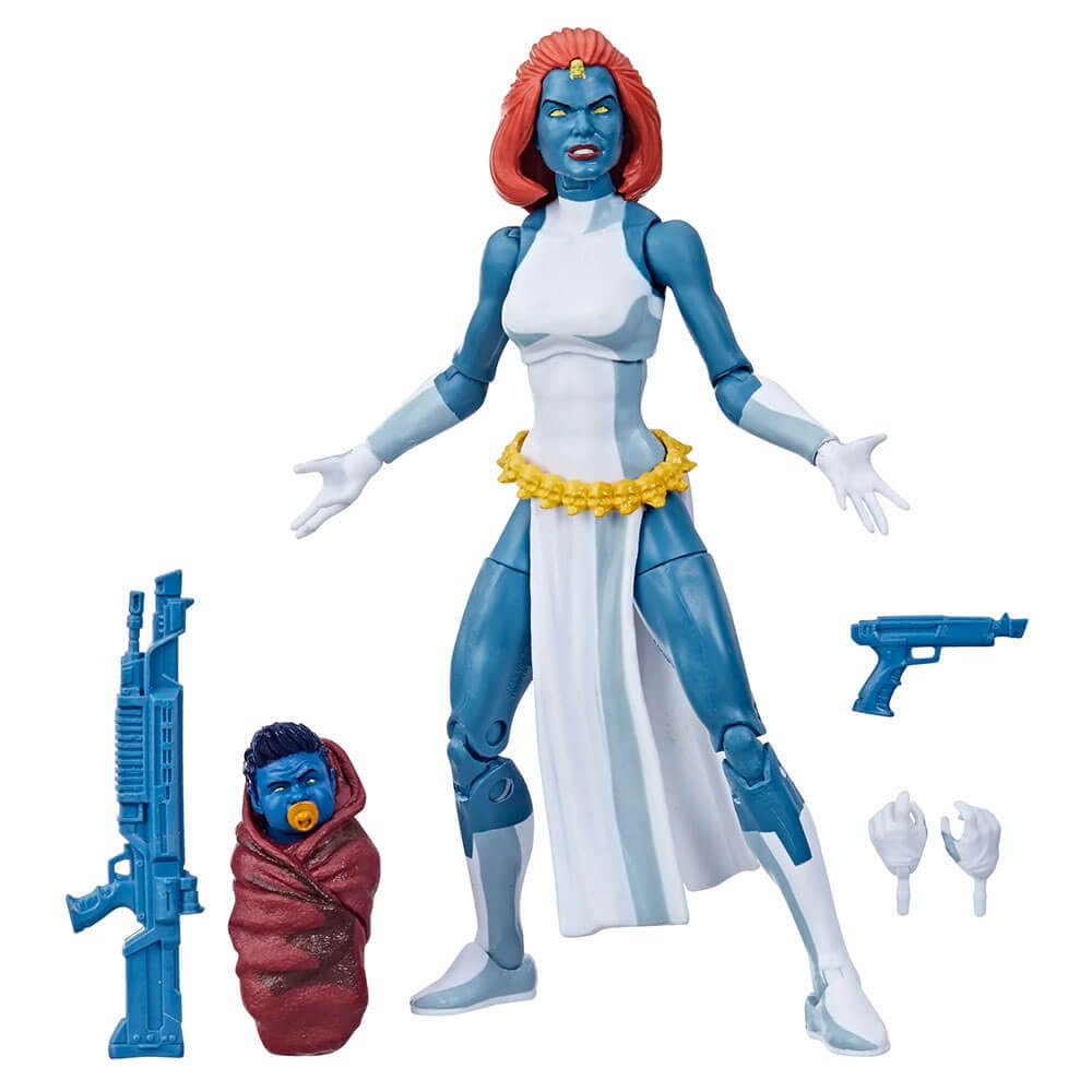 Marvel Legends Mystique Action Figure - 6" Blue Plastic - X-Men Animated Series - Model F5435