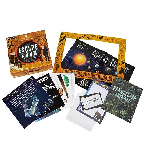 Talking Tables Museum Themed Escape Room Game For Kids | Solve Unique Puzzles And Codes To Find The Exit In Time! Interactive Fa