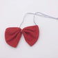 Dzrige Devil Costume Accessories Set - Red Horn Headband, Tail, Bowtie, 19 cm/7.5 inch, Cloth for Halloween, Masquerade, Cosplay