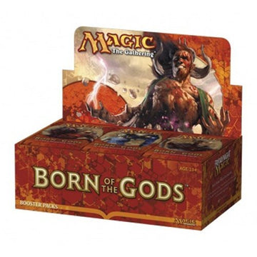 Wizards of the Coast Magic the Gathering Born of the Gods Booster Box, 36 Packs, Black, Model 13115, Material: Nyx