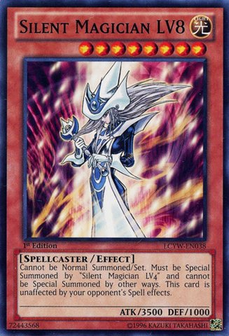 Yu-Gi-Oh! - Silent Magician Lv8 (Lcyw-En038) - Legendary Collection 3: Yugi 'S World - 1St Edition - Common