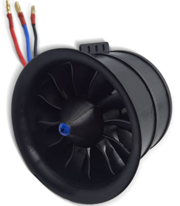 DD 90mm EDF 12 Blades Ducted Fan with 1450KV RC Brushless Motor Balance Tested for EDF 6S RC Jet Airplane