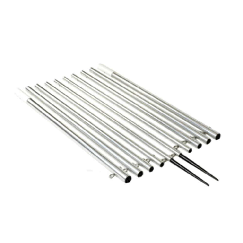 Lees 19 Bright Silver Extra Strong Outrigger Poles