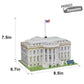 Liberty Imports The White House 3D Puzzle - Architectural Puzzles For Adults And Kids - Building Model Diy Kit, 35 Pieces