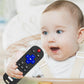 Baby Teether Toy, Tv Remote Control Shape Teething Baby Toys For Infants, Baby Chew Remote Teether Toys For Babies 3-24 Months,Bpa Free(Black)