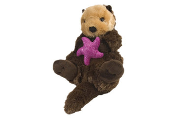 Wild Republic Sea Otter Stuffed Animal, Plush Toy, Gifts For Kids, Cuddlekins 12', Multicolor