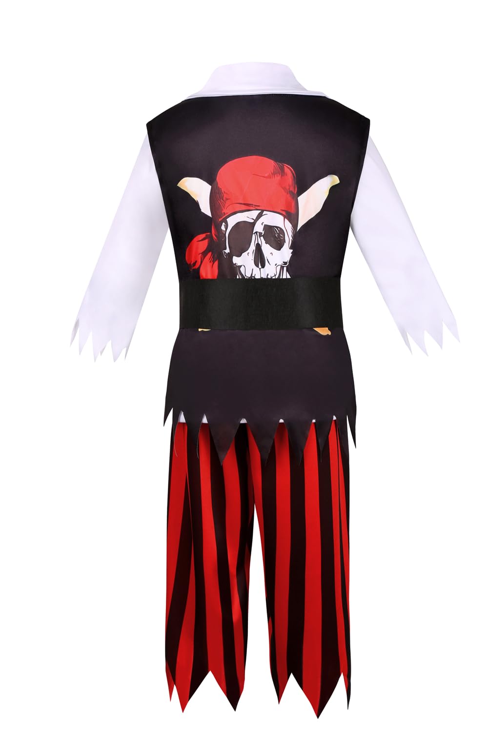 Miulruma Halloween Pirate Costume Kids Boys Pirate Role Play Dress Up With Accessories Birthday Party Gifts Ma038L