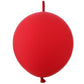 In-Jooyaa 12 Inch Red Link Balloon 60 Pcs Quick Linkable Balloon For Party Decoration