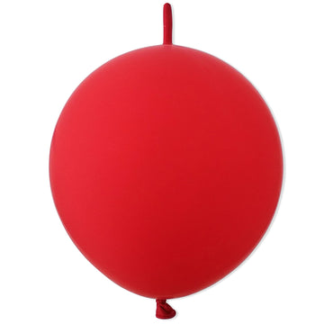 In-Jooyaa 12 Inch Red Link Balloon 60 Pcs Quick Linkable Balloon For Party Decoration