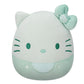 Squishmallows Hello Kitty Monochrome 50th Anniversary Teal  8 Inch Ultra Soft Toy