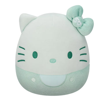 Squishmallows Hello Kitty Monochrome 50th Anniversary Teal  8 Inch Ultra Soft Toy