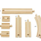 BRIO World 33401 Beginner's Expansion Pack | 11-Piece Kids Wooden Train Track Set | Enhances Motor Skills | Compatible with All