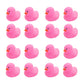 16Pcs Pink Rubber Duck Kids Bath Duck Toys ,Squeak Rubber Ducks In Bulk Rubber Ducks Baby Shower Duck Decorations Party Favors (2.2’’)
