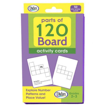 Didax Parts Of 120 Board Activity Cards, Grades 2 To 3, White