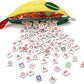 Bananagrams Winter Wonderland Edition Board Game - Multi-color, Mixed Materials, Model BANWWB001