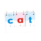 CALANDIS Word Spelling Games Baby Phonics Alphabet Flashcards for Kids Gifts Children 32cmx23cm | Other Educational Toys | Educa