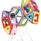 Magformers 63074 Creator Carnival Set - 46-Piece Magnetic Building Blocks & Tiles, Educational STEM Toy, Multicolor