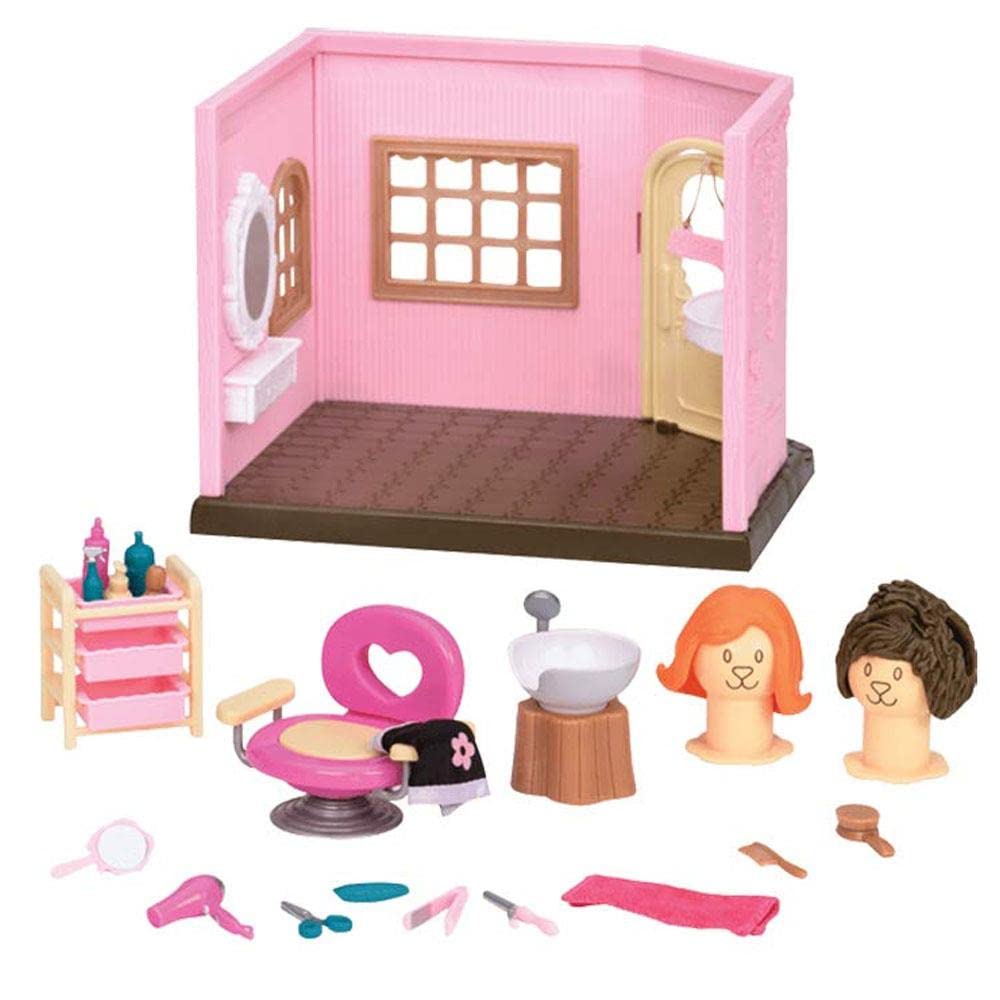 Li'L Woodzeez Baabaa Spa & Hair Salon Playset