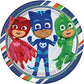 PJ Masks Birthday Party Supplies Decoration Bundle includes Lunch Plates, Napkins, Cups, Table Cover, Paper Masks (Bundle for 16