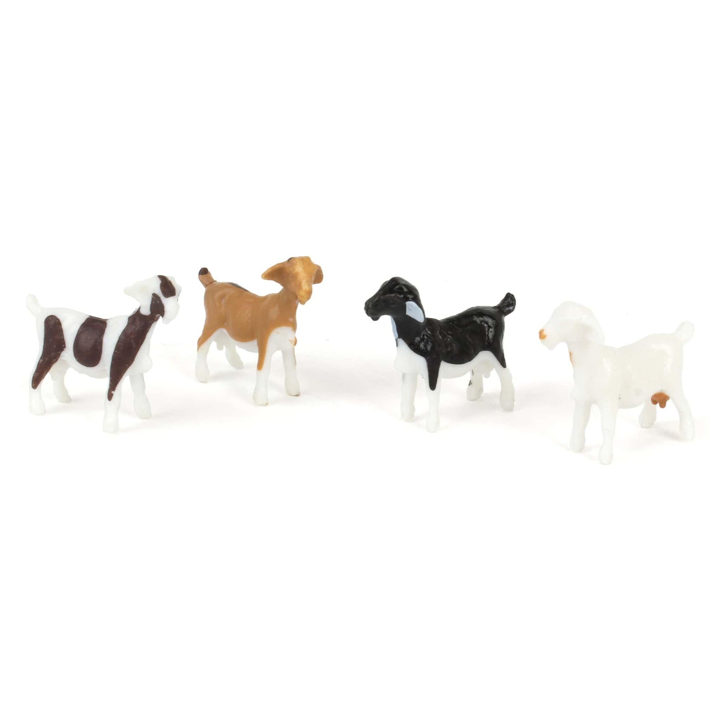 ERTL 1/64th Assorted Goats Set of 25 - Plastic, White, Model 12742