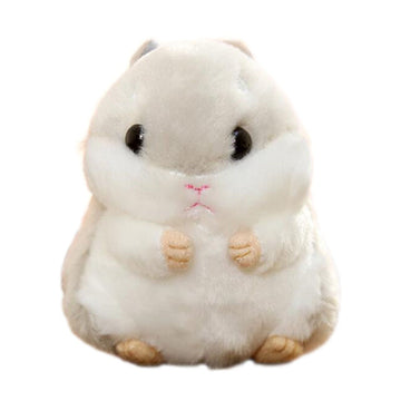 Cuddly Hamster Soft Stuffed Animals Cushion Toy Doll, 4' /10Cm Mouse Plushie Toys Best Birthday Gifts For The Children Kids Baby Toys (Gray)