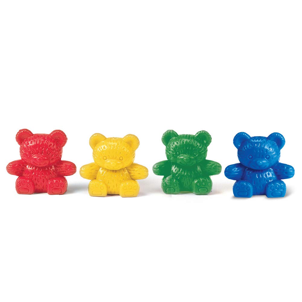 Learning Resources Bear Counters Set, Counting, Color & Sorting Toy, Set Of 80, Ages 3+