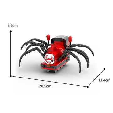 Charles Chooo Chooo Building Toy Set,259Pieces Horror Game Spider-Train Monster Building Blocks, Charles Train With Spider Figur