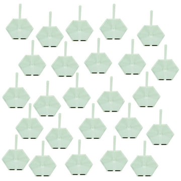 Litko Acrylic Flight Stands | Hexagon | 3Mm Clear Hexagonal Flight Base With Flight Peg (1.375-Inch)
