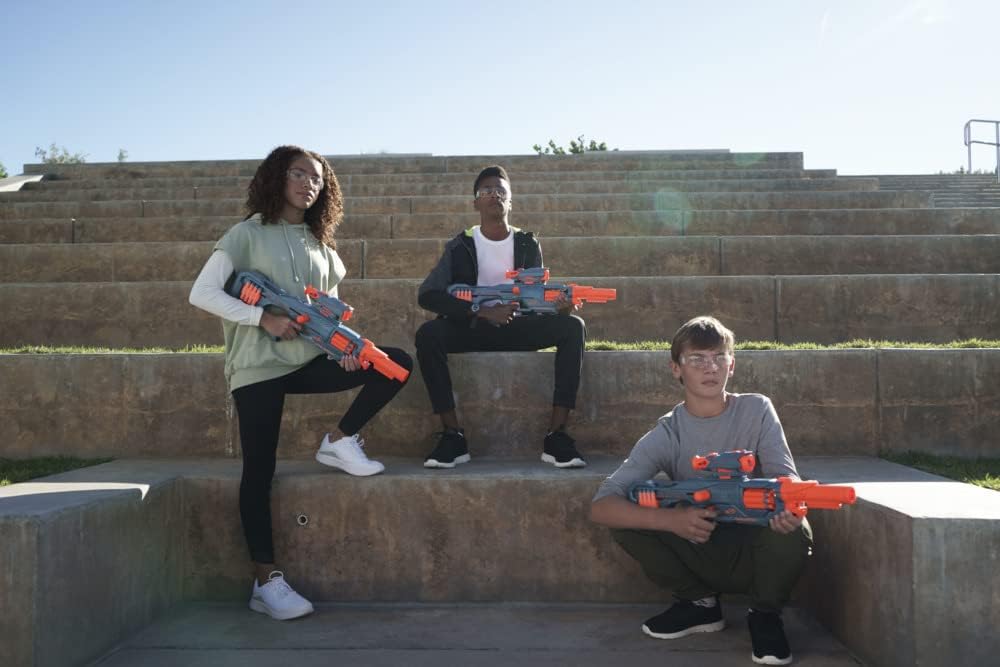 Hasbro Nerf advanced 2.0 Eaglepoint RD-8 Water Blaster  Super Soakers for Kids  16-Dart Capacity  Travel Outdoor Summer Toys  Fun for Ages 8+