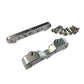 Aluminum Rear Lower Suspension Mount For Arrma 1/5 Kraton Outcast 8S Blx Upgrade Parts - Silver