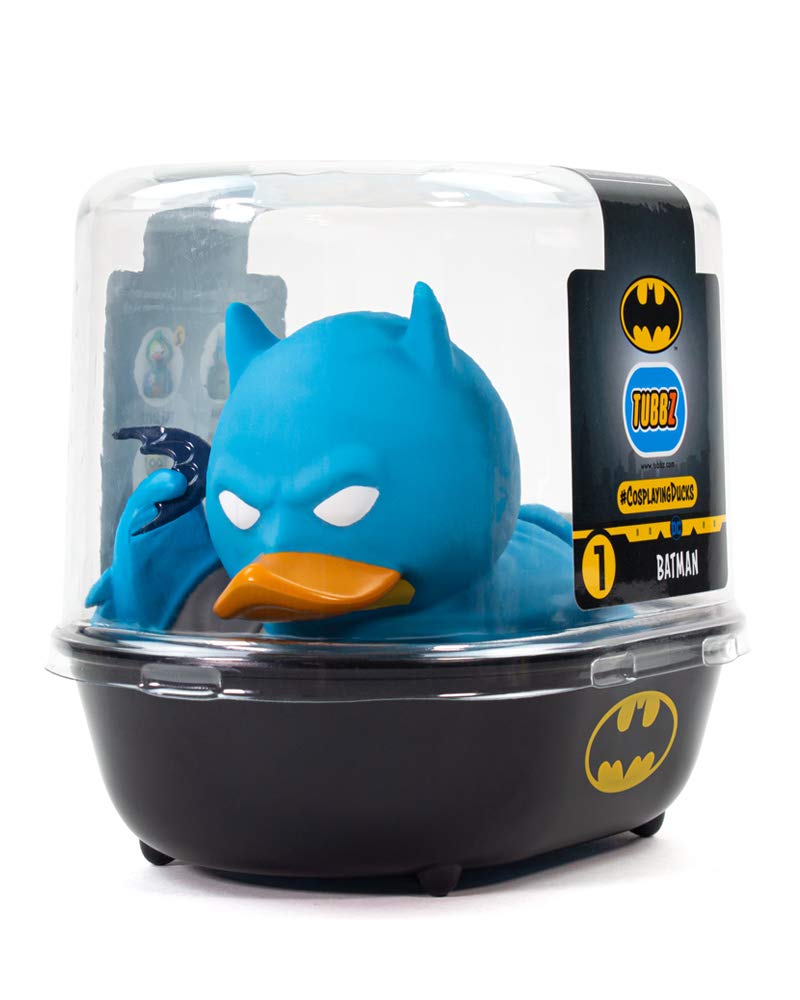Tubbz Dc Comics Batman Collectible Rubber Duck Figurine - Official Dc Comics Merchandise - Unique Limited Edition Collectors Vinyl Gift