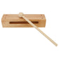 Excluzo Wood Block Kids Percussion Block Traditional Music Rhythm Block With Mallet Hand Percussion Instruments For Toddler Kids