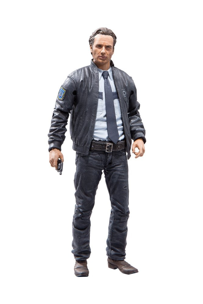McFarlane Toys The Walking Dead Rick Grimes Action Figure - Model 14656-1, Plastic Material, Collectible Toy
