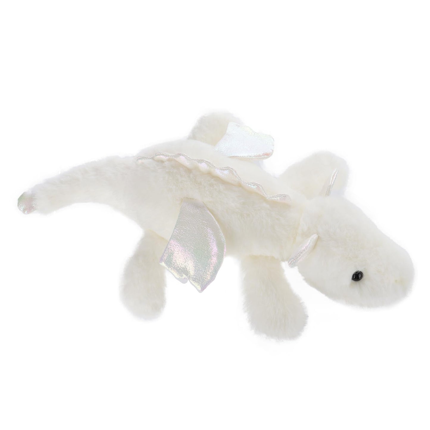Apricot Lamb Lying Dragon Plush Stuffed Animals For Kids, Soft Cute Plush Toys For Baby Girl And Boy, Large Fluffy Lying Dragon White 29.6 Inches
