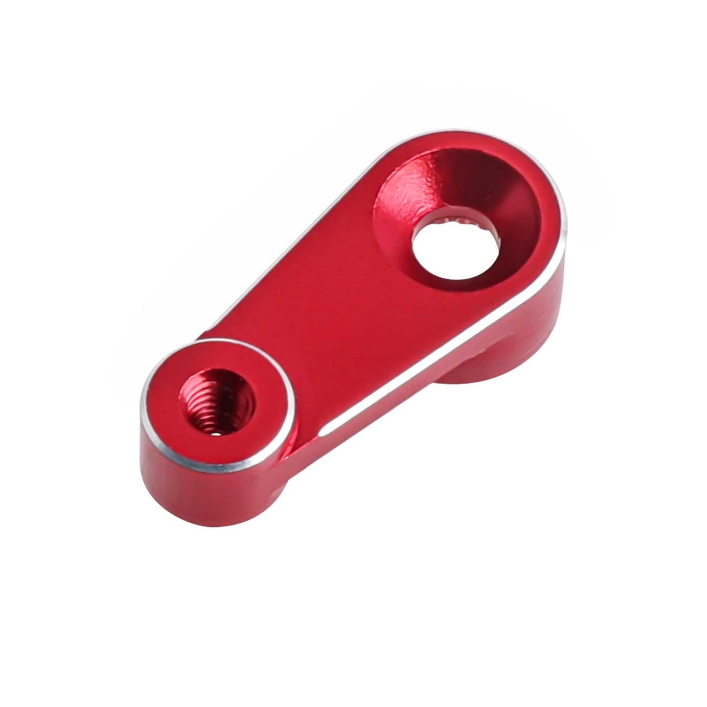 Hobbypark Aluminum Metal Servo Horn Arm For 1/18 Traxxas Trx4M Trx4Mt Stock Servo Motor Upgrades Parts (Red)