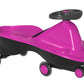 Joybay Sports Collection Premium Led-Wheel Swing Car Ride On Toy (Vibrant Pink, Come Fully Assembled)