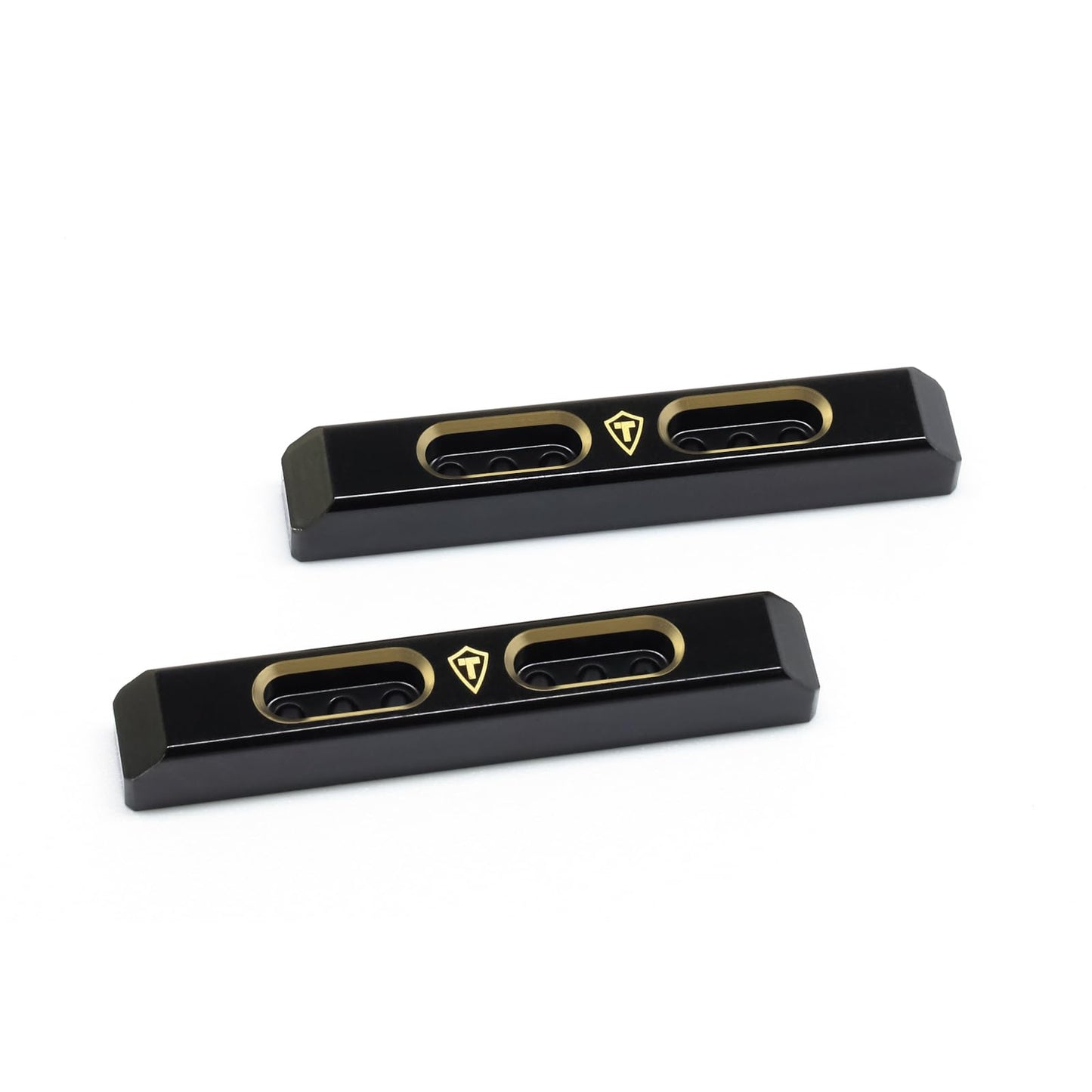 Treal Brass Boulder Bars Heavy Weight 7.9G/Pc Upgrades Compatible With 1/24 Scx24 C10 Axi00001 Deadbolt Axi90081 Wrangler Axi000