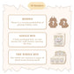 LUCKY EMMA Secret Forest Dim Lights Series Blind Box 1PC Blind Bag Random Collection Toys Desktop Cute Blind Box Figures for Birthday Gifts