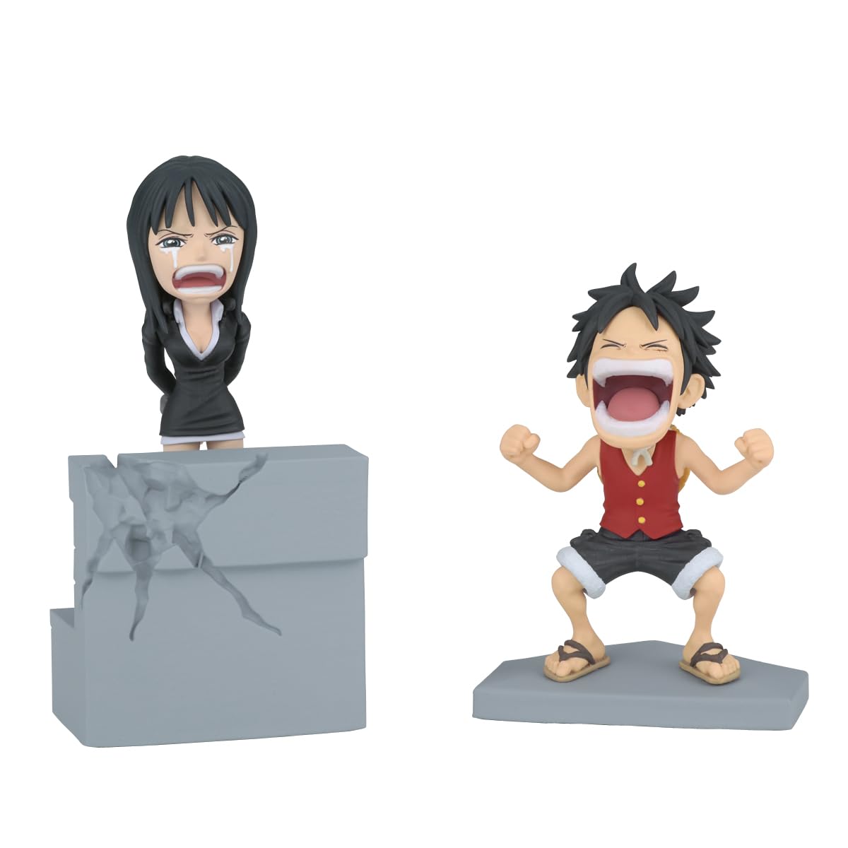 Banpresto - One Piece - Log Stories - Monkey D. Luffy & Nico Robin World Collectable Figure