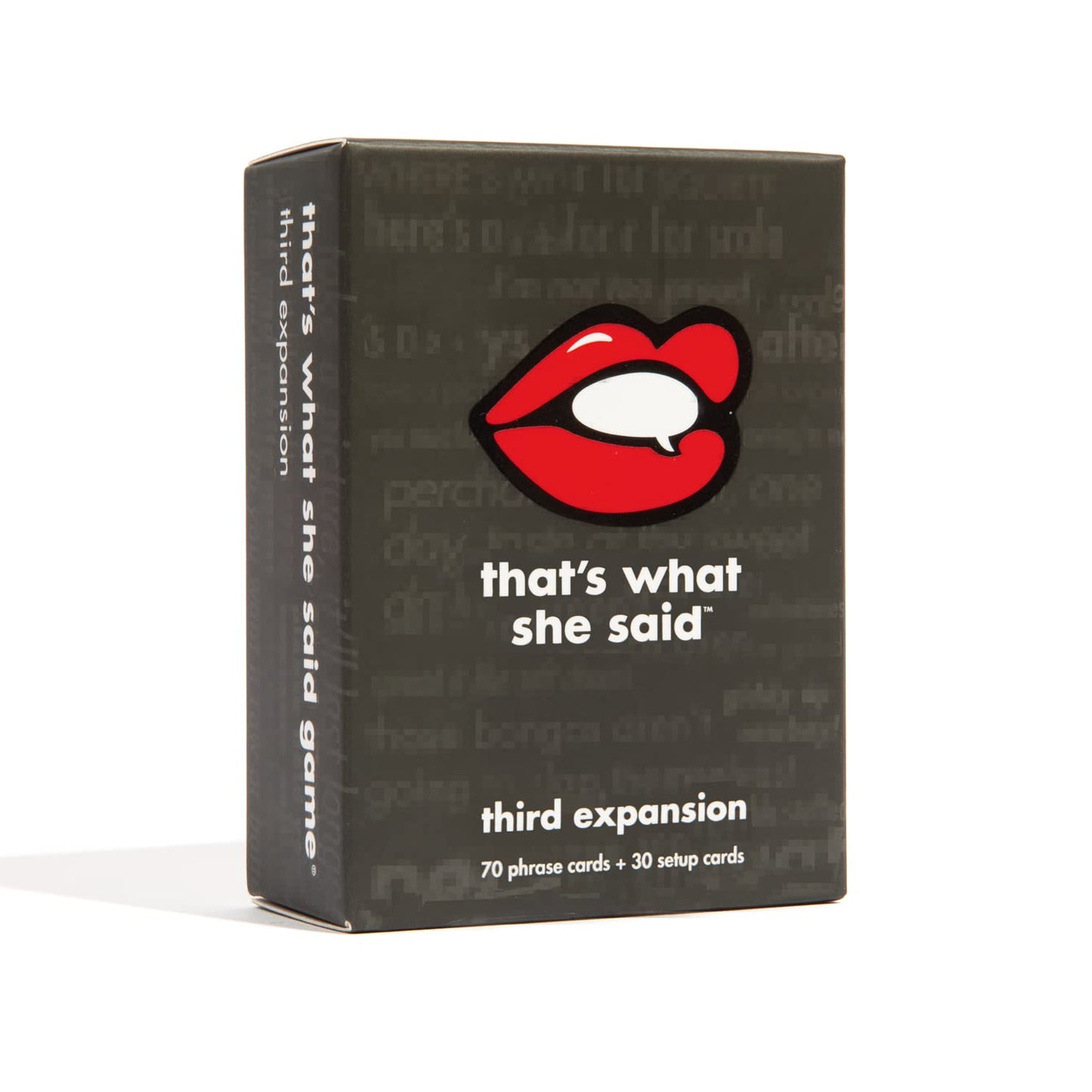 Thats What She Said game - Third Expansion