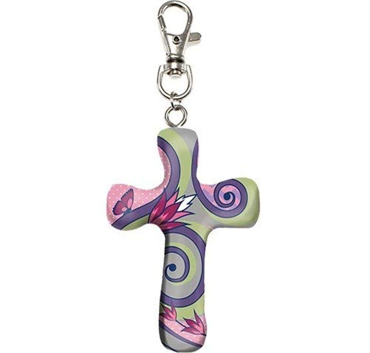 Calypso Studios By First & Main 3 Swirl Comforting Clay Cross Clip