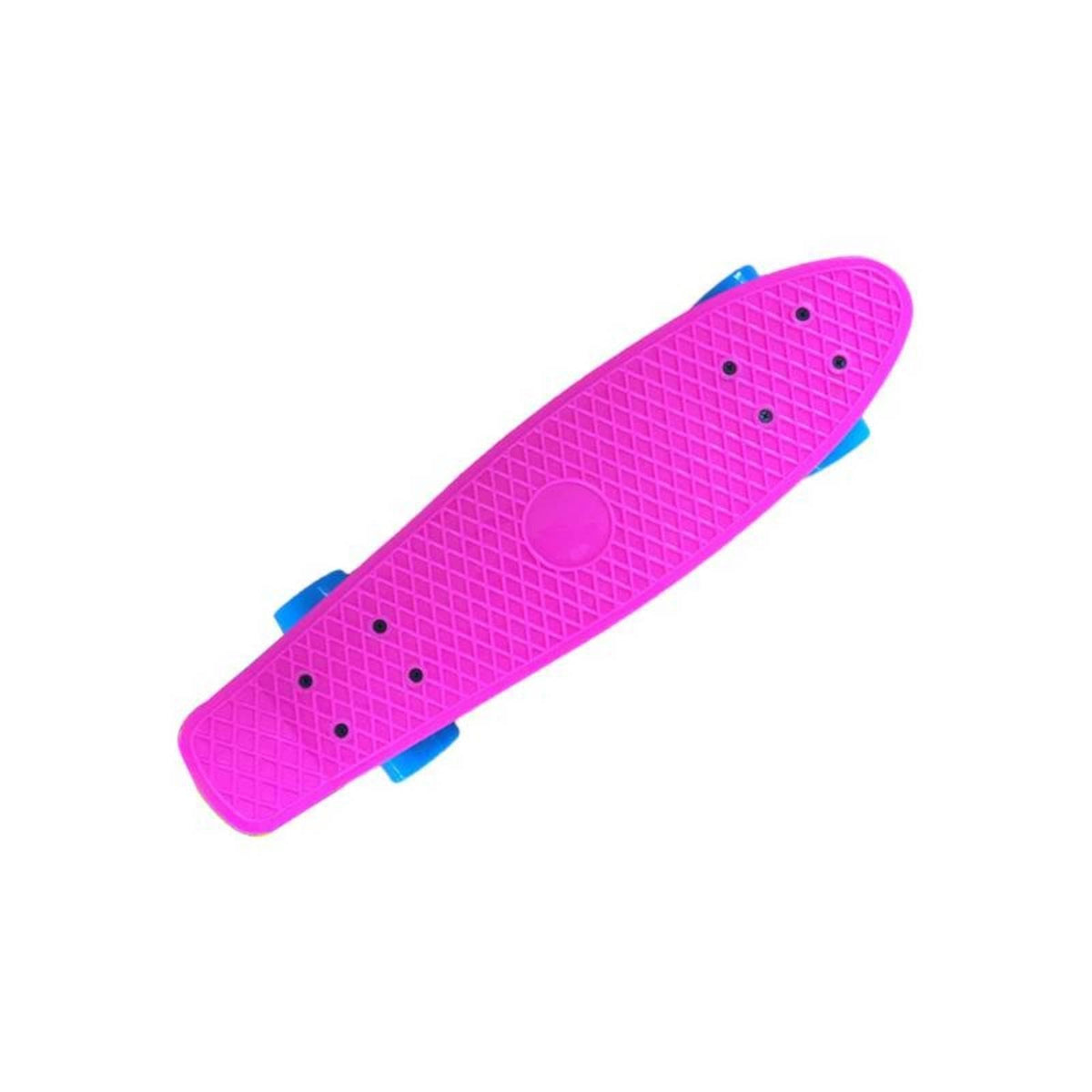 SNAPPSY Penny Board Colorful Skateboard Lightweight 27 Inch Cruiser Skateboard for Beginners, Outdoor, Travel Pink