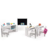 Playtime By Eimmie 18 Inch Doll Furniture (Complete Classroom Set)